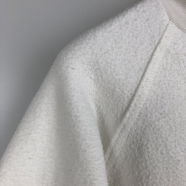 GOTCHA Turtleneck Sweatshirt, Made in USA, Men's Size XL (approx.) cotton white type Vintage Second Hand