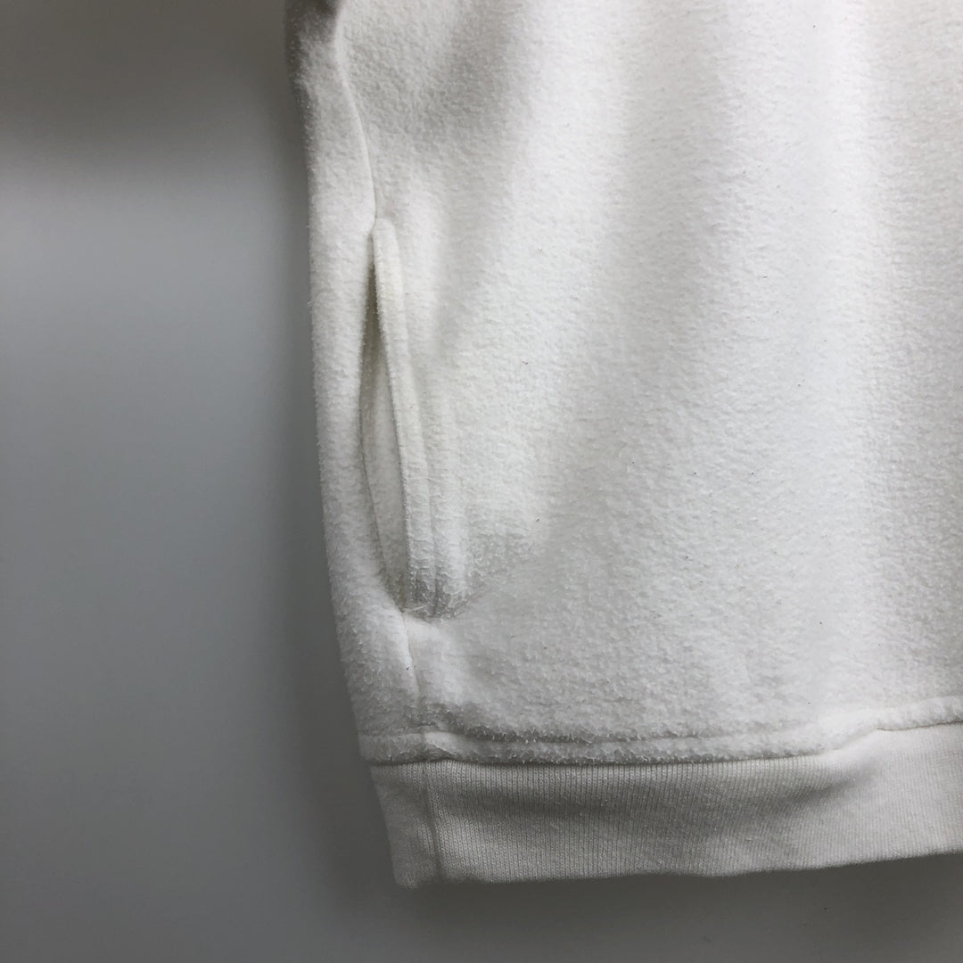 GOTCHA Turtleneck Sweatshirt, Made in USA, Men's Size XL (approx.) cotton white type Vintage Second Hand