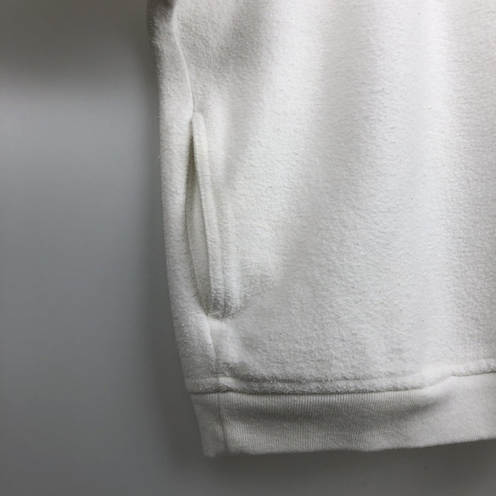 GOTCHA Turtleneck Sweatshirt, Made in USA, Men's Size XL (approx.) cotton white type Vintage Second Hand