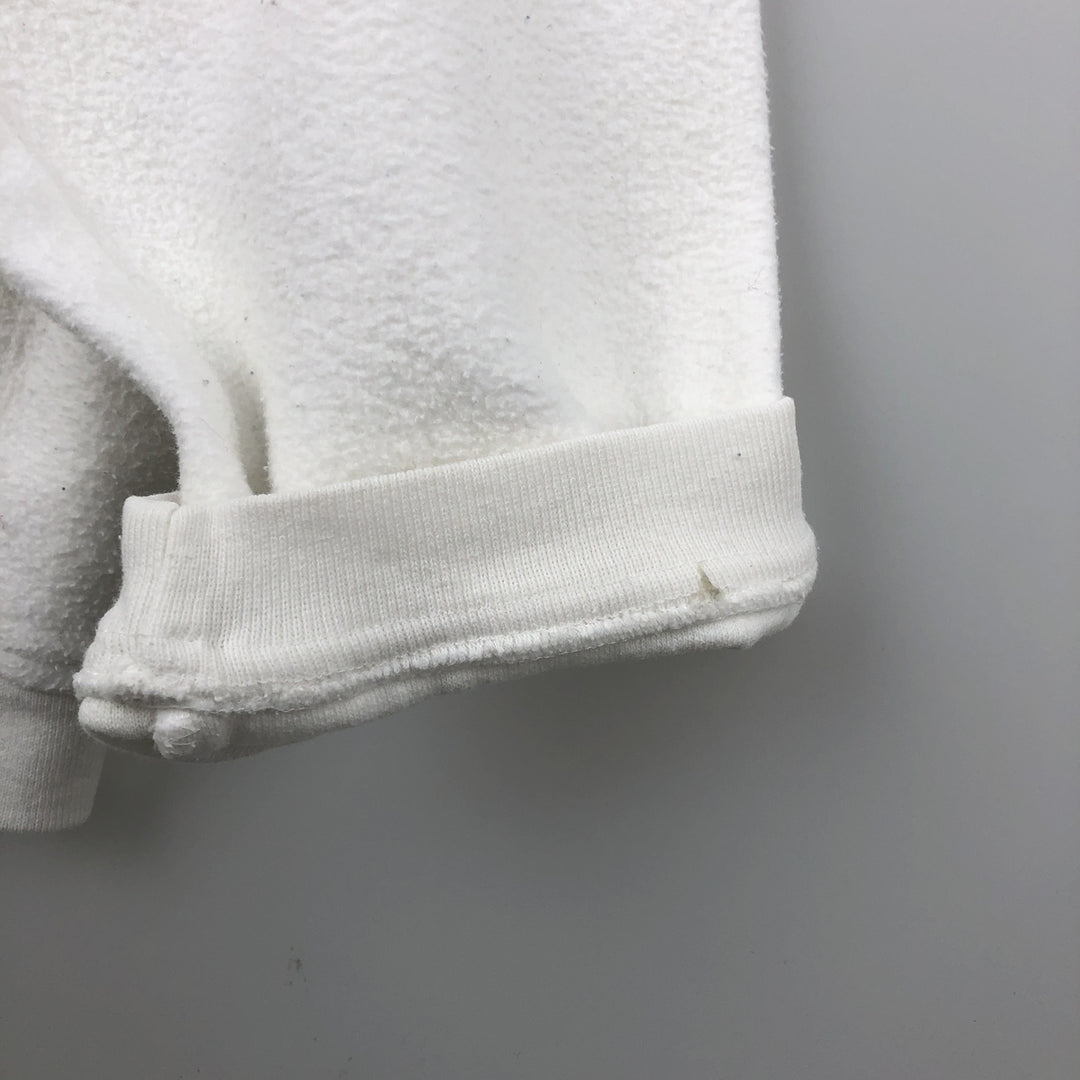 GOTCHA Turtleneck Sweatshirt, Made in USA, Men's Size XL (approx.) cotton white type Vintage Second Hand