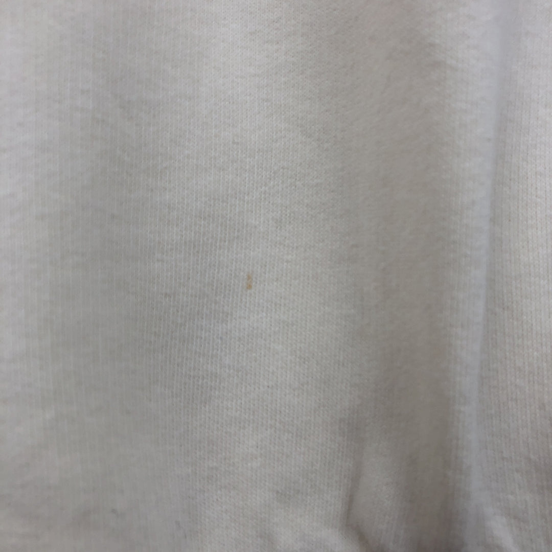 00'S Nike One Point Logo Sweatshirt Trainer Men's L size cotton Beige type Vintage Second Hand