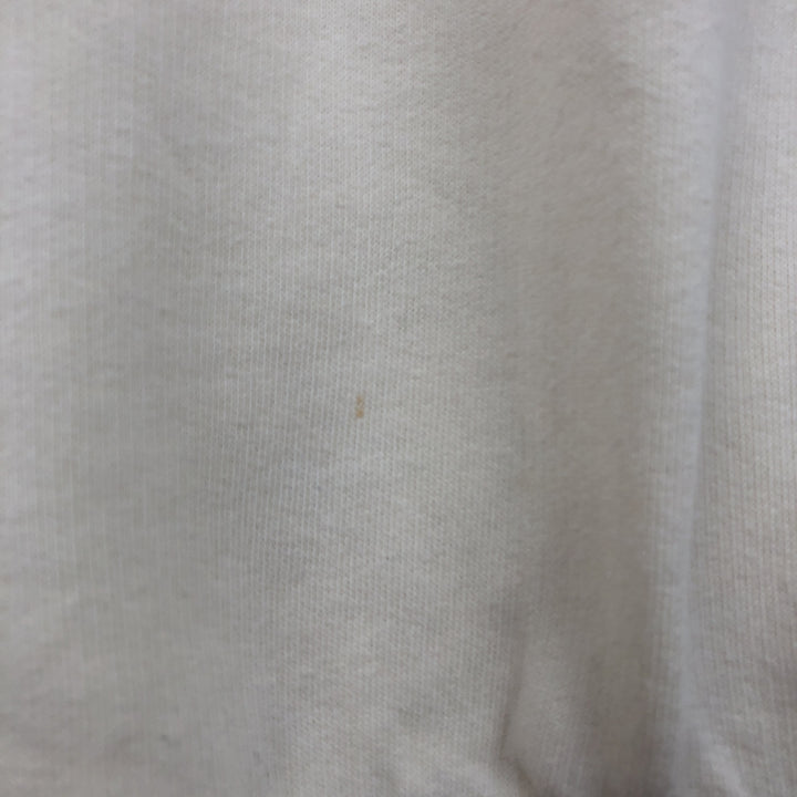 00'S Nike One Point Logo Sweatshirt Trainer Men's L size cotton Beige type Vintage Second Hand