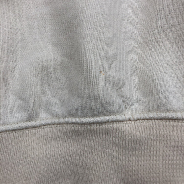 00'S Nike One Point Logo Sweatshirt Trainer Men's L size cotton Beige type Vintage Second Hand