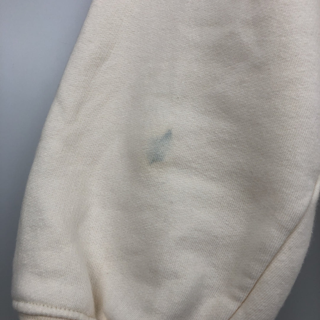00'S Nike One Point Logo Sweatshirt Trainer Men's L size cotton Beige type Vintage Second Hand
