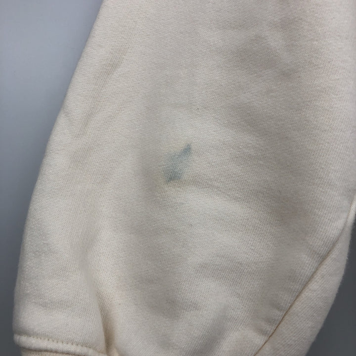 00'S Nike One Point Logo Sweatshirt Trainer Men's L size cotton Beige type Vintage Second Hand