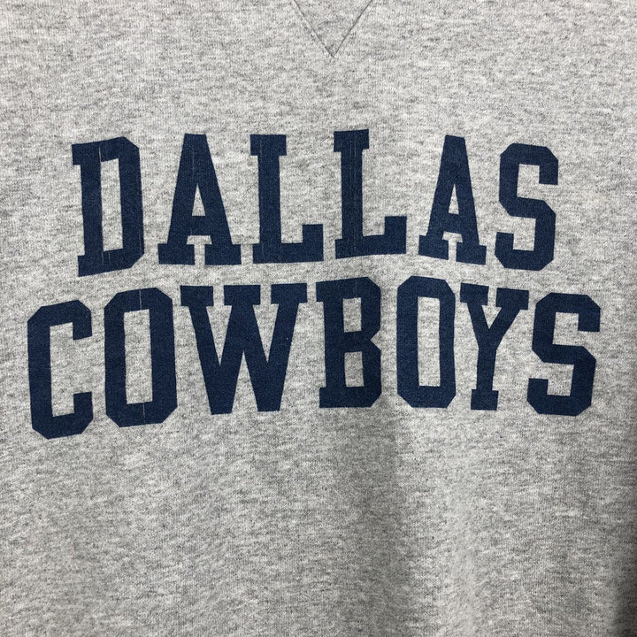 2000'S Nike Team NFL Dallas Cowboys sweatshirt, men's size XL (approx.) cotton gray type Vintage Second Hand
