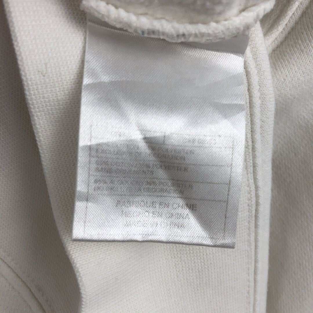 00'S Nike Logo Sweatshirt Trainer Men's M unclear white type Vintage Second Hand