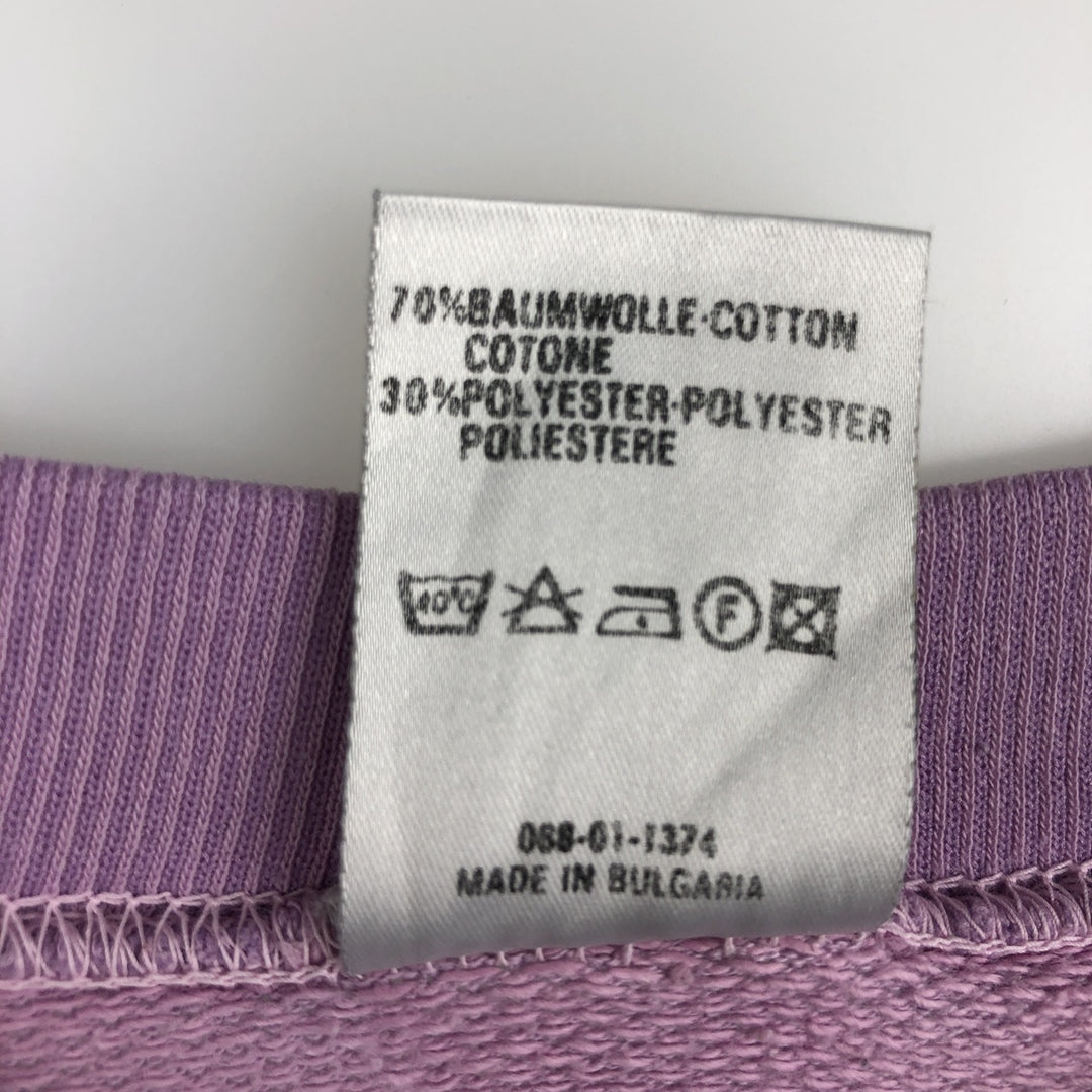 Puma Crazy Pattern Logo Sweatshirt (Men's Size L) cotton pink type Vintage Second Hand