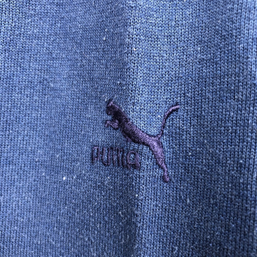 Puma Crazy Pattern Logo Sweatshirt (Men's Size L) cotton pink type Vintage Second Hand