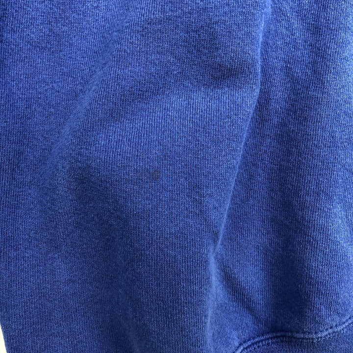 Adidas TEAM one-point logo sweatshirt, made in USA, men's size L equivalent. cotton blue type Vintage Second Hand