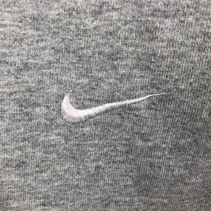 90s-00'S Nike One-Point Logo Sweatshirt, Made in USA, Men's Size M (approx.), Vintage cotton gray type Vintage Second Hand