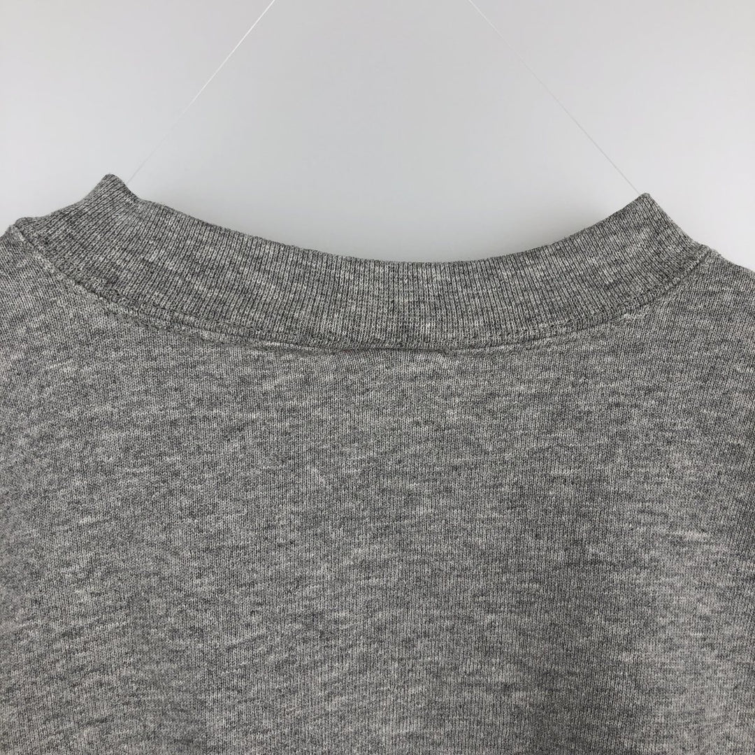 90s-00'S Nike One-Point Logo Sweatshirt, Made in USA, Men's Size M (approx.), Vintage cotton gray type Vintage Second Hand