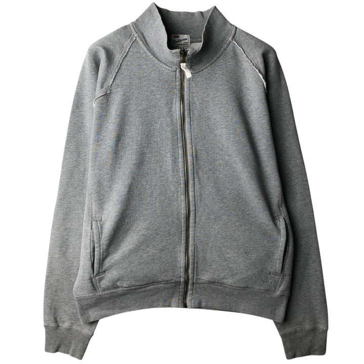 Levi's full-zip sweatshirt, men's size L (approx.) unclear gray type Vintage Second Hand