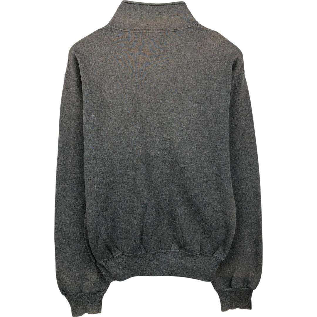 90'S Russell Athletic College Full-Zip Sweatshirt, Men's Size M (Equivalent), Vintage cotton gray type Vintage Second Hand