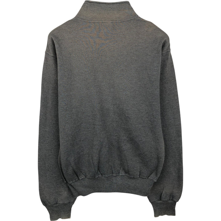 90'S Russell Athletic College Full-Zip Sweatshirt, Men's Size M (Equivalent), Vintage cotton gray type Vintage Second Hand