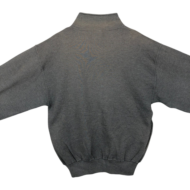 90'S Russell Athletic College Full-Zip Sweatshirt, Men's Size M (Equivalent), Vintage cotton gray type Vintage Second Hand