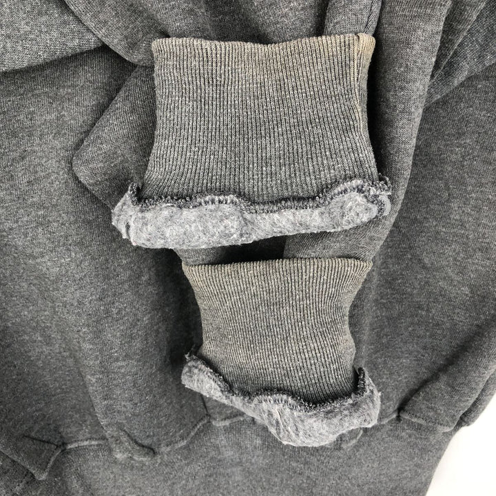 90'S Russell Athletic College Full-Zip Sweatshirt, Men's Size M (Equivalent), Vintage cotton gray type Vintage Second Hand
