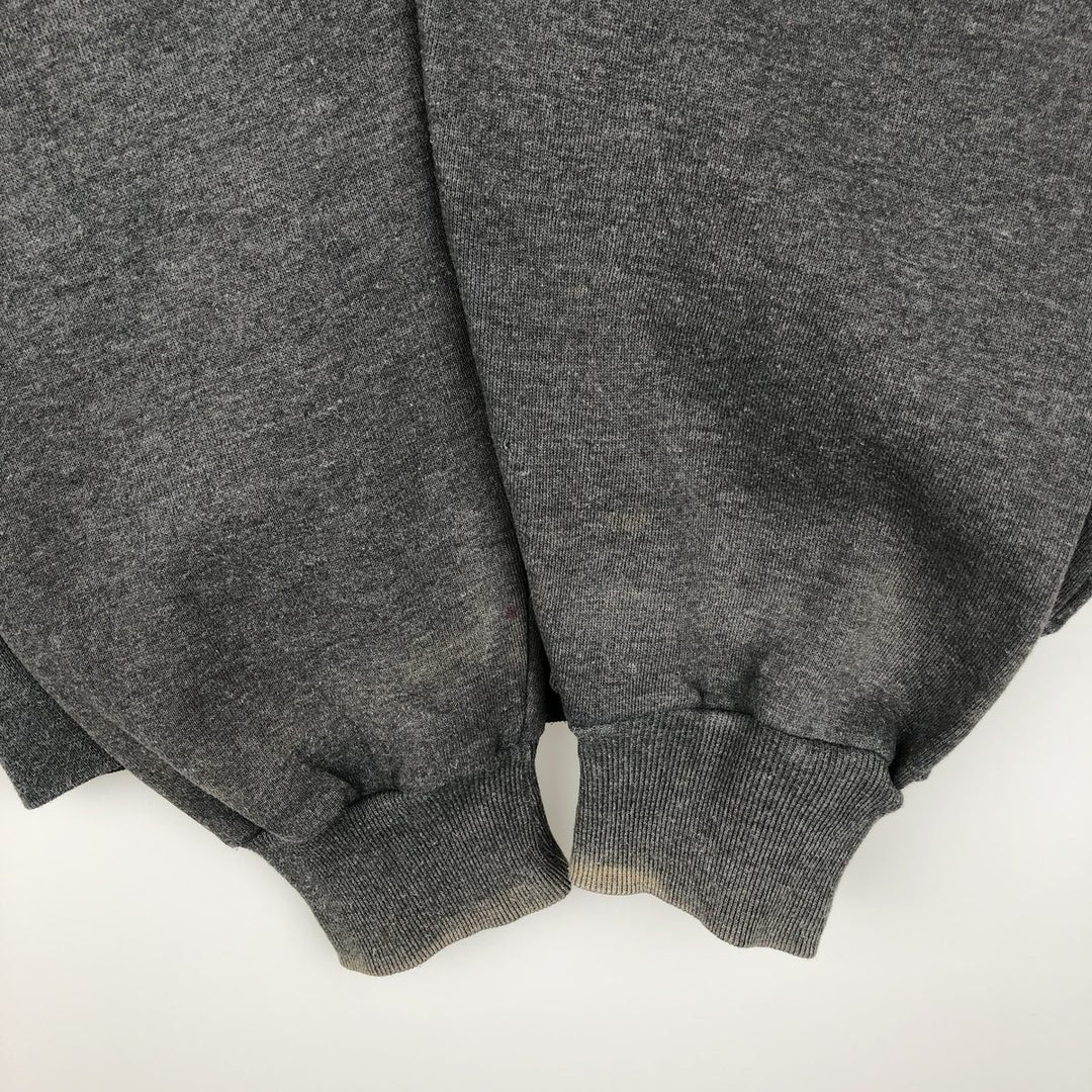 90'S Russell Athletic College Full-Zip Sweatshirt, Men's Size M (Equivalent), Vintage cotton gray type Vintage Second Hand
