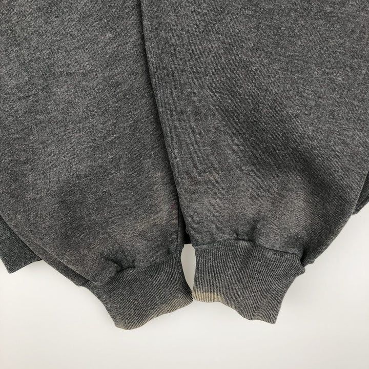 90'S Russell Athletic College Full-Zip Sweatshirt, Men's Size M (Equivalent), Vintage cotton gray type Vintage Second Hand