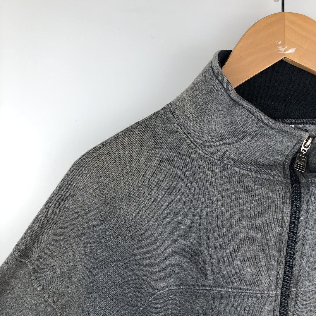 90'S Russell Athletic College Full-Zip Sweatshirt, Men's Size M (Equivalent), Vintage cotton gray type Vintage Second Hand