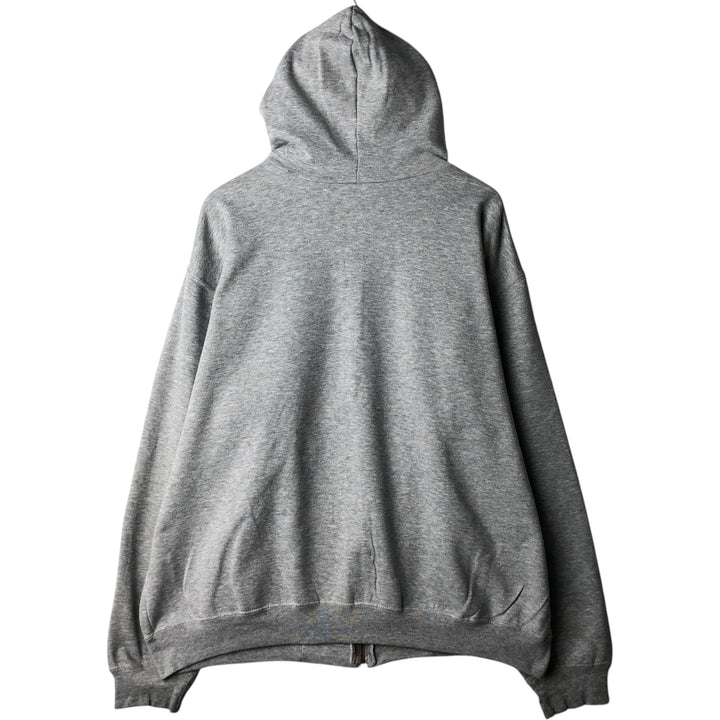 Carhartt Sweat Full Zip Hoodie Men's XXL cotton gray type Vintage Second Hand
