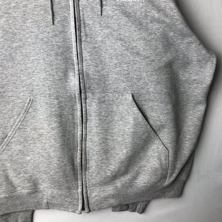 Carhartt Sweat Full Zip Hoodie Men's XXL cotton gray type Vintage Second Hand