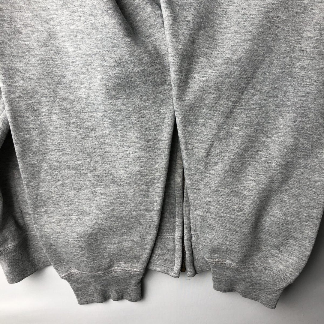 Carhartt Sweat Full Zip Hoodie Men's XXL cotton gray type Vintage Second Hand