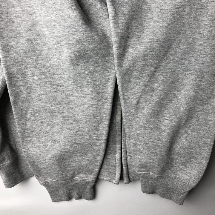 Carhartt Sweat Full Zip Hoodie Men's XXL cotton gray type Vintage Second Hand