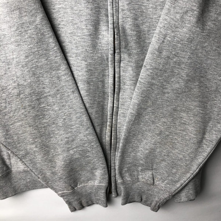 Carhartt Sweat Full Zip Hoodie Men's XXL cotton gray type Vintage Second Hand