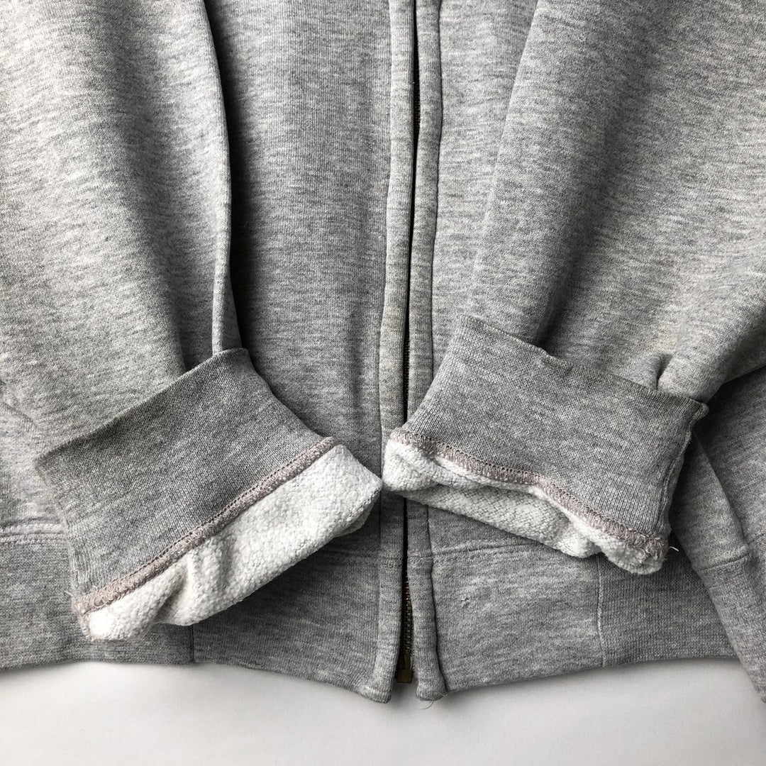 Carhartt Sweat Full Zip Hoodie Men's XXL cotton gray type Vintage Second Hand