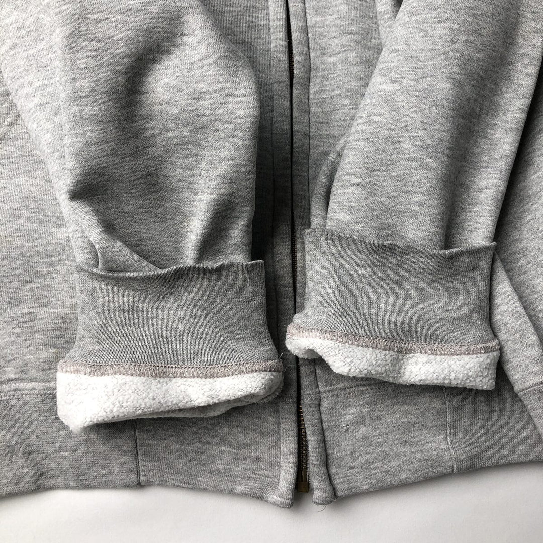 Carhartt Sweat Full Zip Hoodie Men's XXL cotton gray type Vintage Second Hand