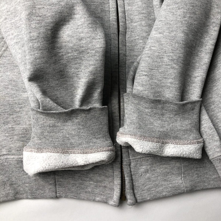 Carhartt Sweat Full Zip Hoodie Men's XXL cotton gray type Vintage Second Hand