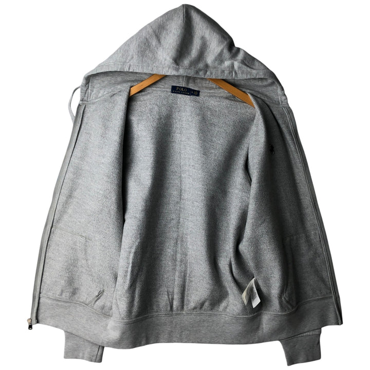 Ralph Lauren POLO RALPH LAUREN Sweat Full Zip Hoodie Men's M cotton gray type Vintage Second Hand