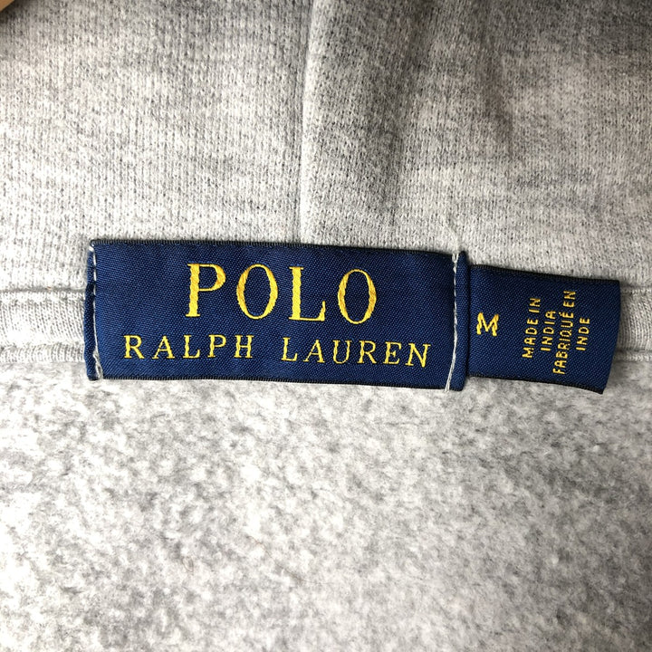 Ralph Lauren POLO RALPH LAUREN Sweat Full Zip Hoodie Men's M cotton gray type Vintage Second Hand