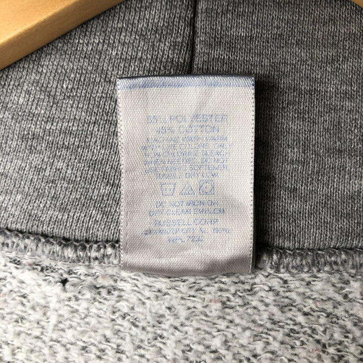 2000'S ~ Russell Sweat Full Zip Hoodie Men's L polyester gray type Vintage Second Hand