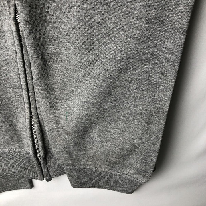 2000'S ~ Russell Sweat Full Zip Hoodie Men's L polyester gray type Vintage Second Hand