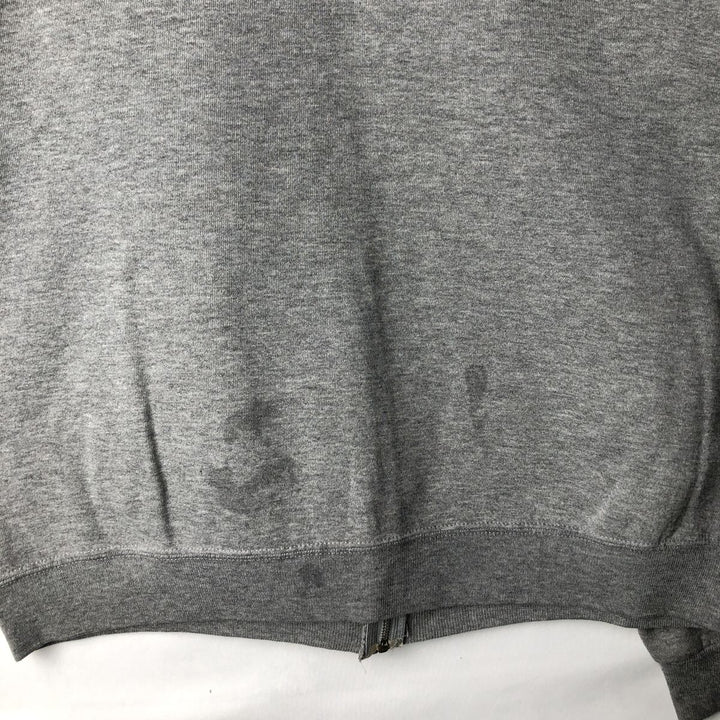 2000'S ~ Russell Sweat Full Zip Hoodie Men's L polyester gray type Vintage Second Hand