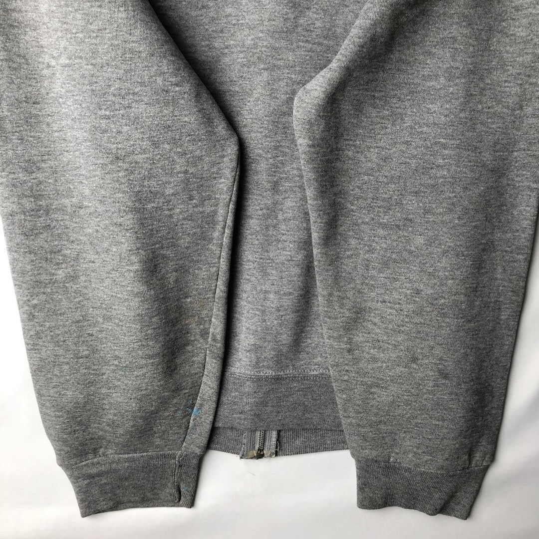 2000'S ~ Russell Sweat Full Zip Hoodie Men's L polyester gray type Vintage Second Hand