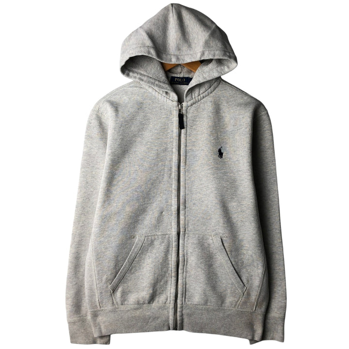 Ralph Lauren POLO RALPH LAUREN Sweat Full Zip Hoodie Men's M cotton gray type Vintage Second Hand