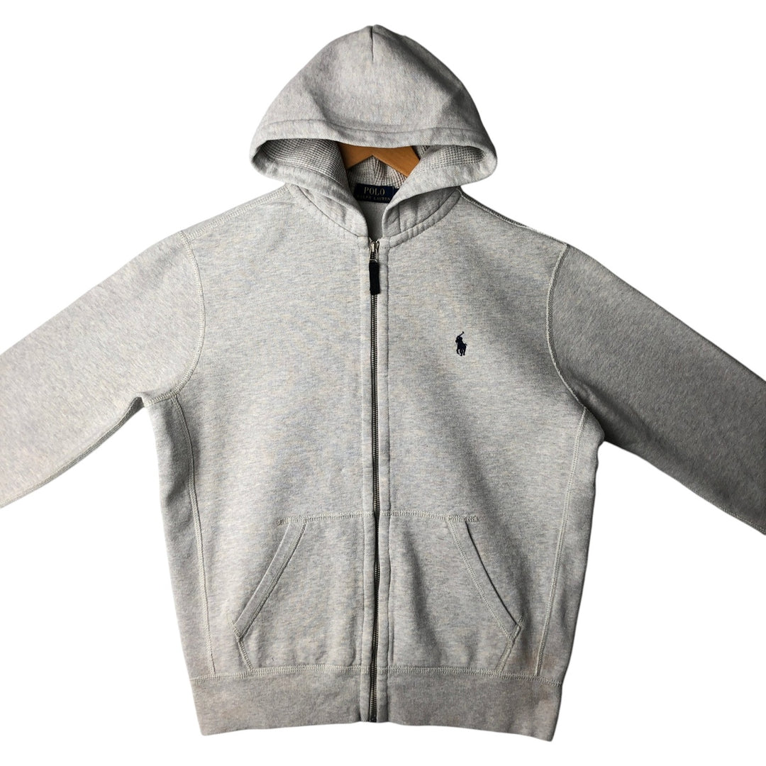 Ralph Lauren POLO RALPH LAUREN Sweat Full Zip Hoodie Men's M cotton gray type Vintage Second Hand