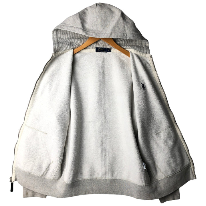 Ralph Lauren POLO RALPH LAUREN Sweat Full Zip Hoodie Men's M cotton gray type Vintage Second Hand
