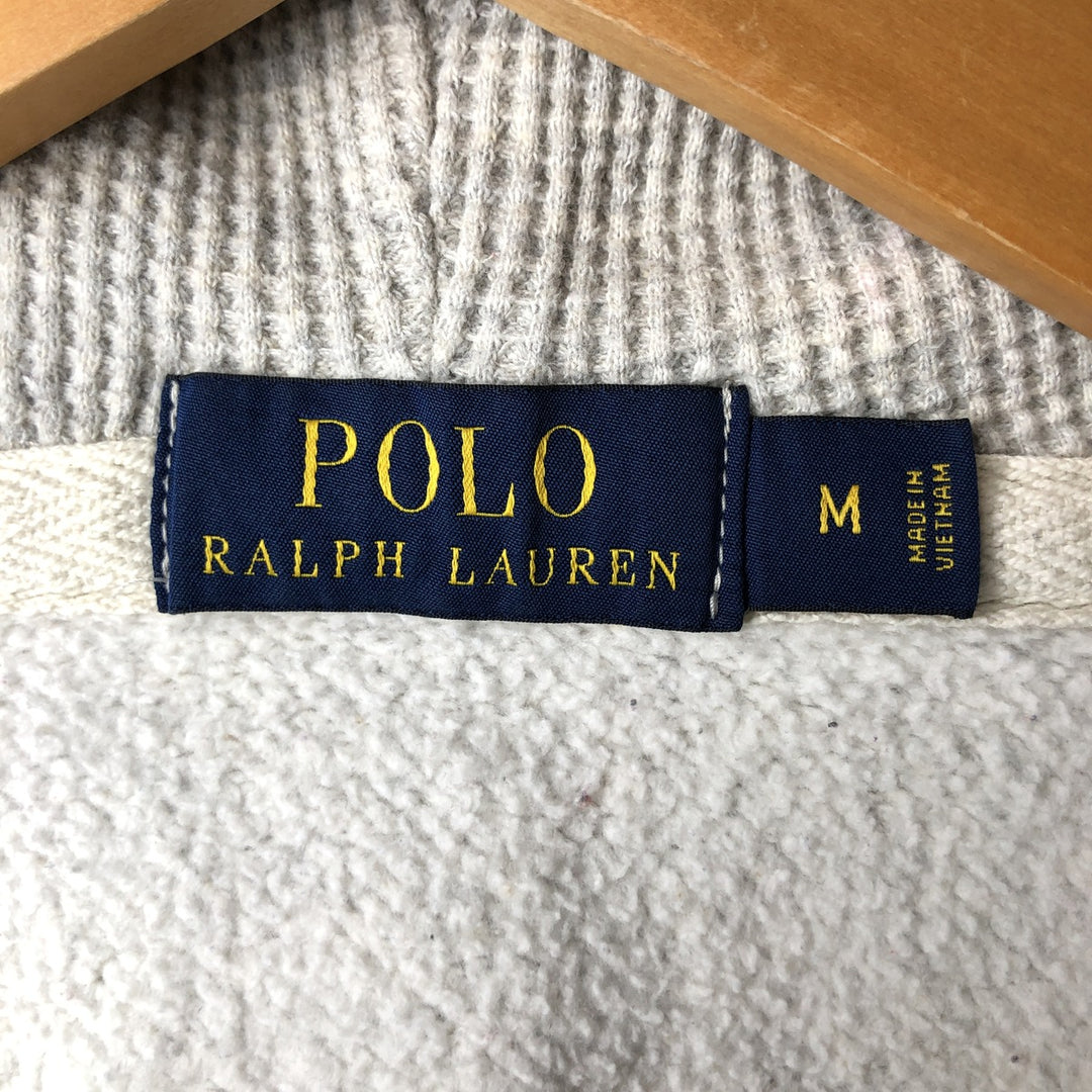 Ralph Lauren POLO RALPH LAUREN Sweat Full Zip Hoodie Men's M cotton gray type Vintage Second Hand