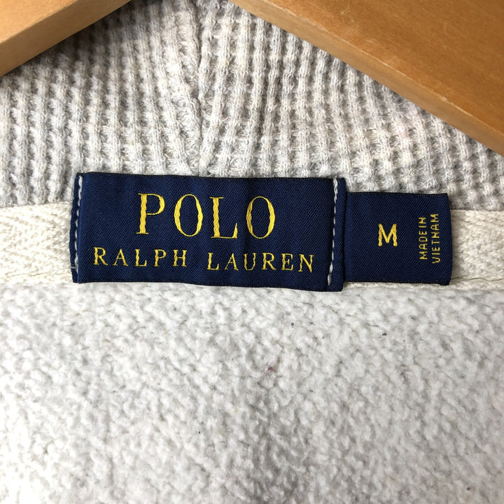 Ralph Lauren POLO RALPH LAUREN Sweat Full Zip Hoodie Men's M cotton gray type Vintage Second Hand