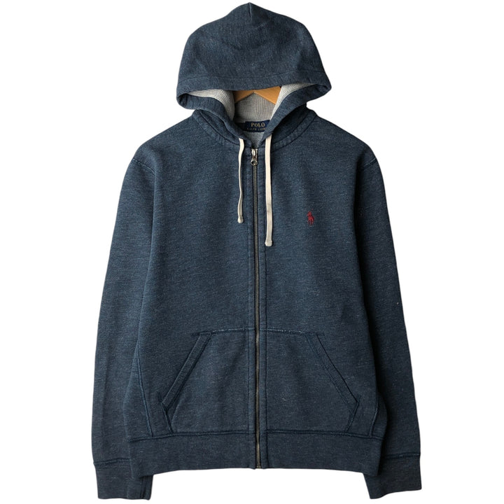 Ralph Lauren POLO RALPH LAUREN Sweat Full Zip Hoodie Men's M cotton blue type Vintage Second Hand