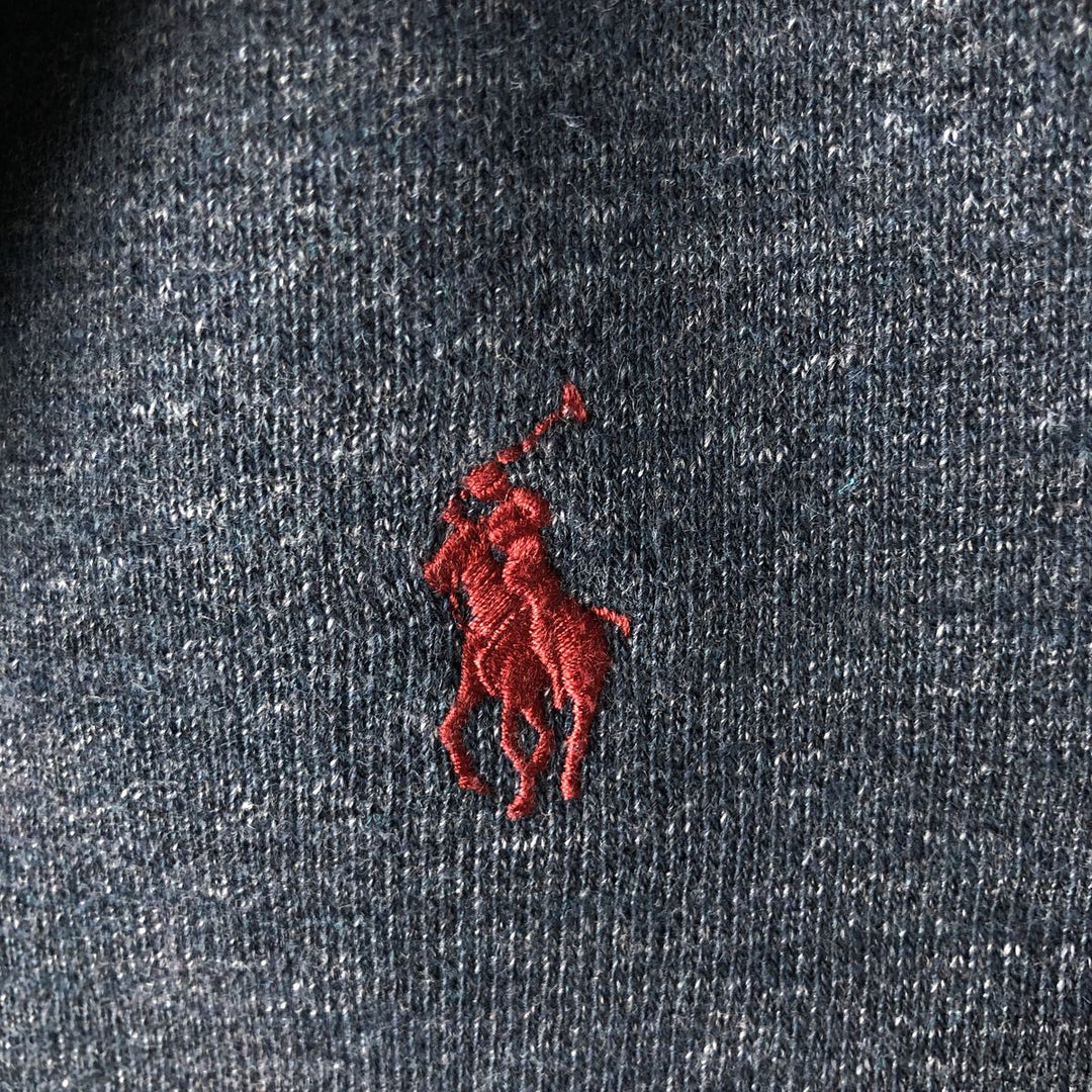 Ralph Lauren POLO RALPH LAUREN Sweat Full Zip Hoodie Men's M cotton blue type Vintage Second Hand