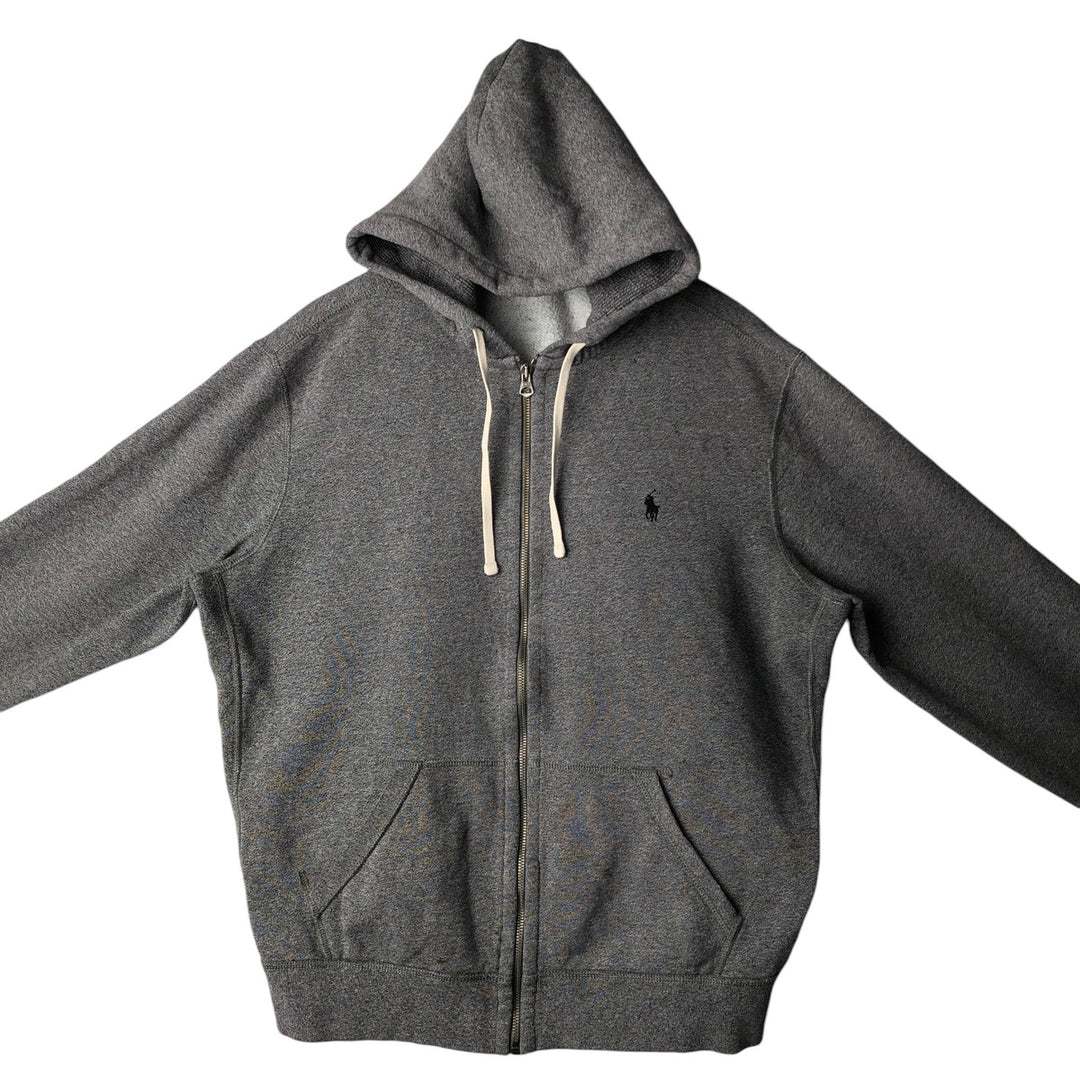 Ralph Lauren POLO RALPH LAUREN Sweat Full Zip Hoodie Men's XL cotton gray type Vintage Second Hand