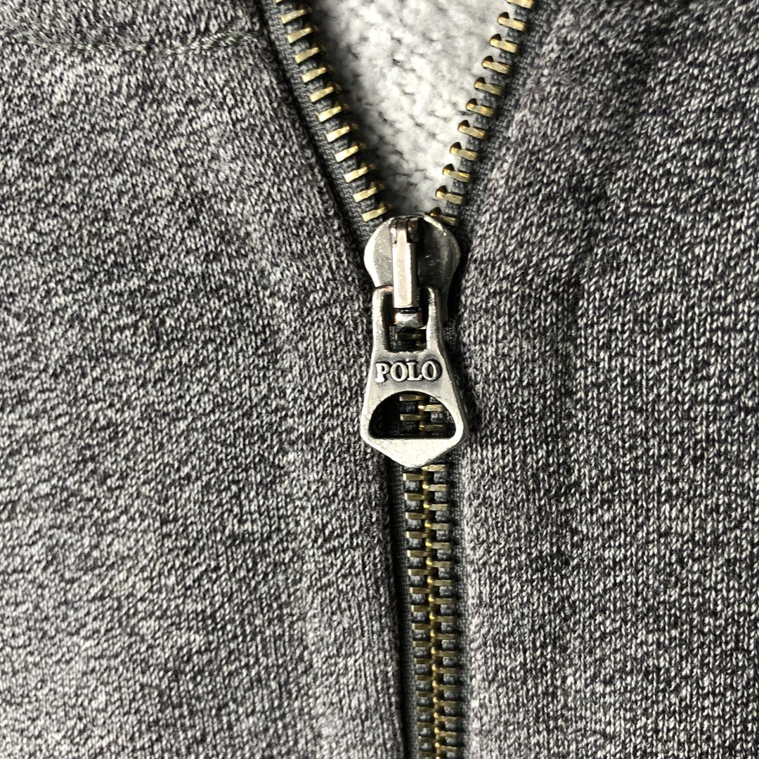 Ralph Lauren POLO RALPH LAUREN Sweat Full Zip Hoodie Men's XL cotton gray type Vintage Second Hand