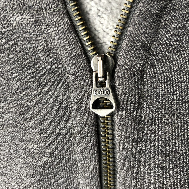 Ralph Lauren POLO RALPH LAUREN Sweat Full Zip Hoodie Men's XL cotton gray type Vintage Second Hand