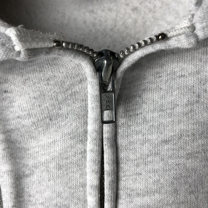 90'S Jerzees Sweat Full Zip Hoodie Made in USA Men's XL Vintage cotton gray type Vintage Second Hand