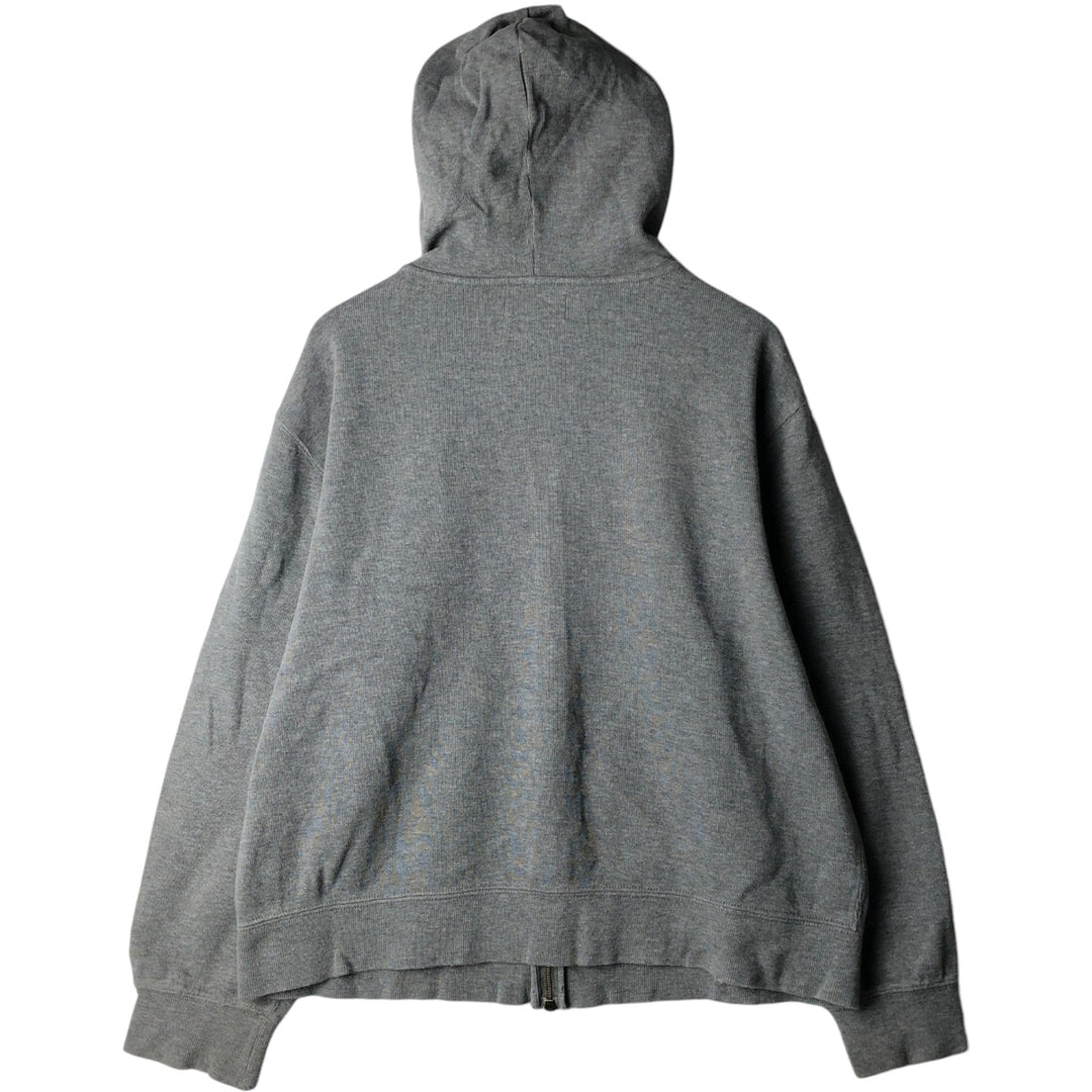 Ralph Lauren POLO by Ralph Lauren Sweat Full Zip Hoodie Men's XL cotton gray type Vintage Second Hand